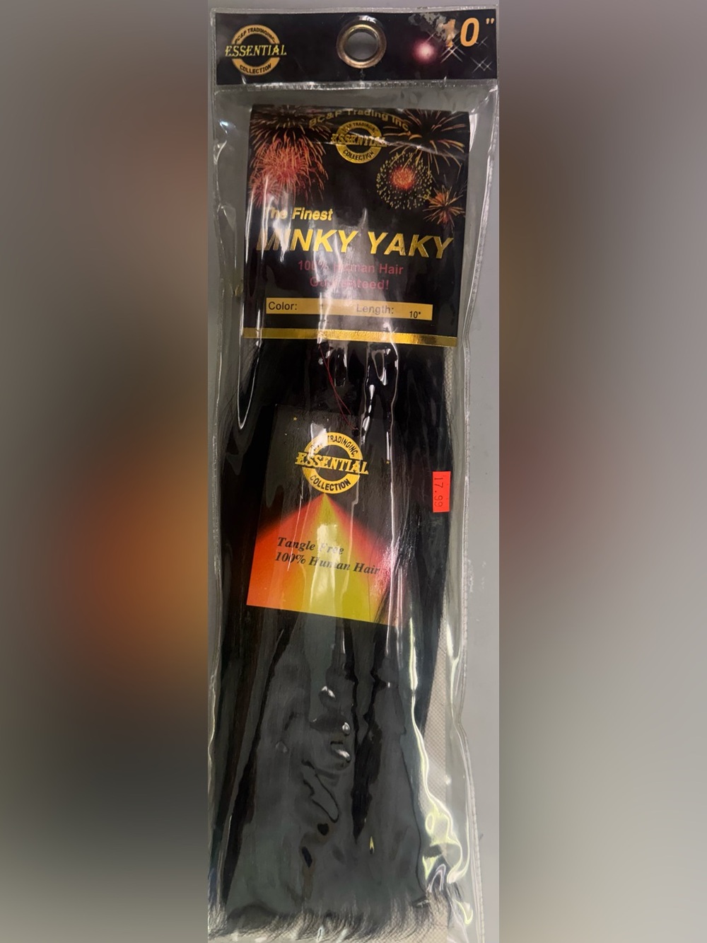 BC&P Trading Inc. 100% human hair. Minky yaky.